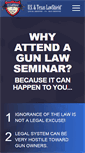 Mobile Screenshot of gunlawseminar.com